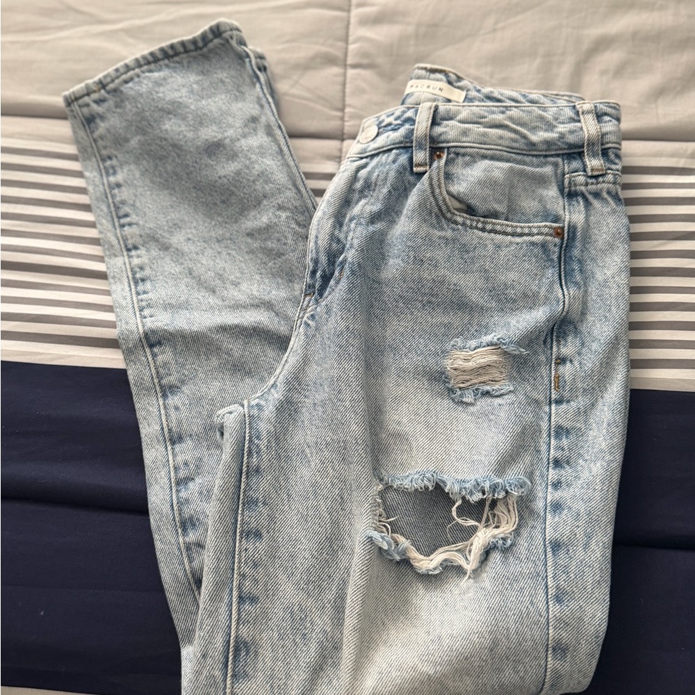 PacSun Light Blue Distressed Boyfriend Jeans